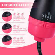 Hair Dryer Brush,Hair Volumizer for Drying & Straightening & Curling,Brush Blow Dryer Styler for Rotating Straightening, Curling, Salon Negative Ion Ceramic Dryer Brush -Amazon Restricted Products - Brialari