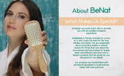 Natural Wooden Detangling Hair Brush - Brialari