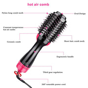 3-in-1 Hair Dryer Styler & Volumizer Brush - Salon-quality results in one tool! - Brialari