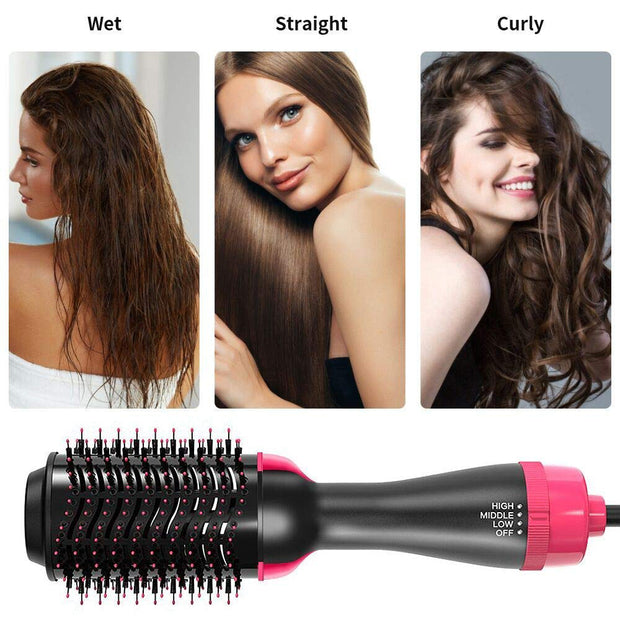 3-in-1 Hair Dryer Styler & Volumizer Brush - Salon-quality results in one tool! - Brialari