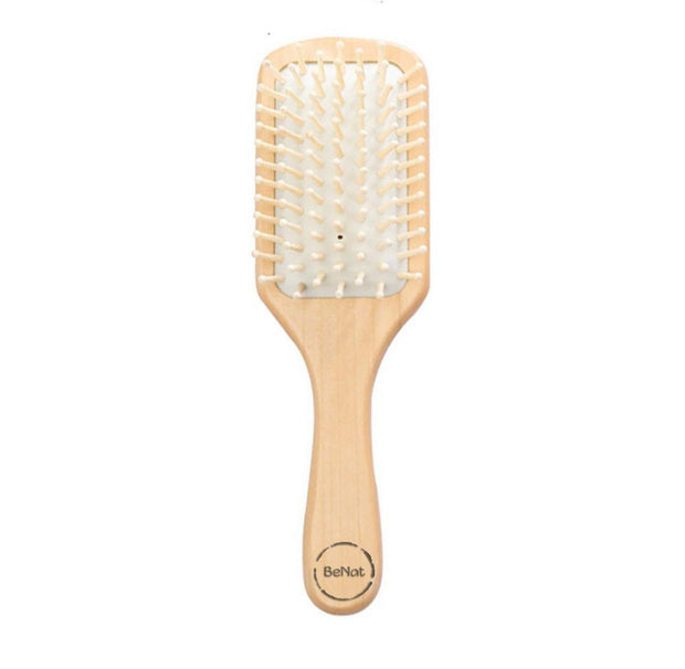 Natural Wooden Detangling Hair Brush - Brialari