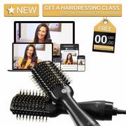 3-in-1 Hair Dryer Styler & Volumizer Brush - Salon-quality results in one tool! - Brialari