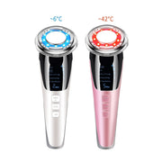 EMS Micro Current Beauty Instrument Hot And Cold Photon Rejuvenation Facial Beauty Device Anti-Aging Whitening Skin Care - Brialari